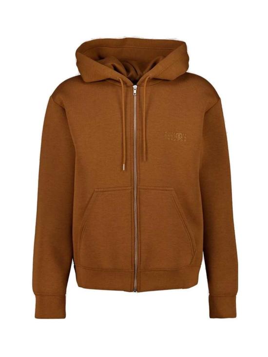 26FW MM6 메종마르지엘라 후드 티셔츠 SH0HG0010M20256 129 CARAMEL