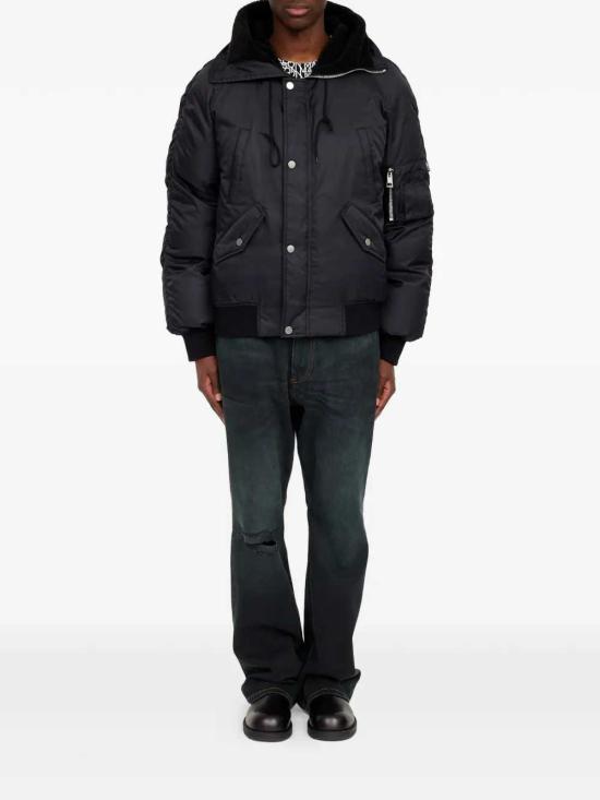 26FW MM6 메종마르지엘라 자켓 SH0AM0100M36018 900 BLACK - MM6 MAISON MARGIELA