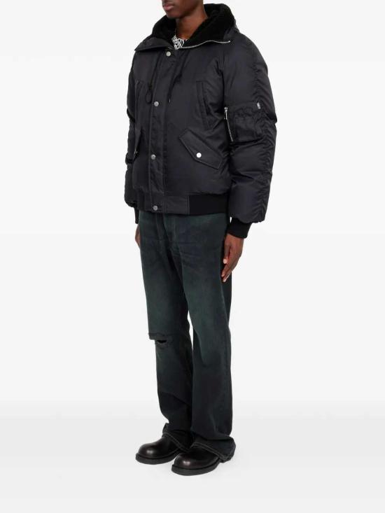 26FW MM6 메종마르지엘라 자켓 SH0AM0100M36018 900 BLACK - MM6 MAISON MARGIELA