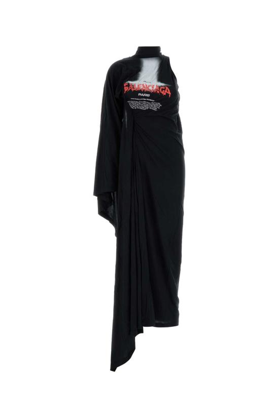 26FW 발렌시아가 점프수트 A001WDTUVX9 1000 BLACK