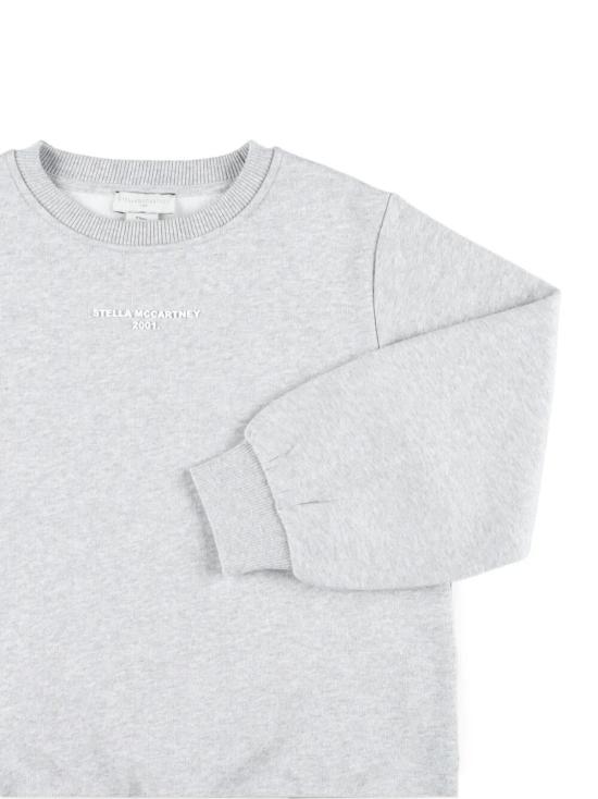 26FW [키즈] 스텔라 맥카트니 니트/스웻셔츠 TZ4C10 Z4016 807 MEDIUM GREY MELANGE - STELLA MCCARTNEY