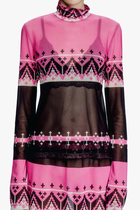  안나 수이 블라우스 726A20 AZALEA MULTI - ANNA SUI