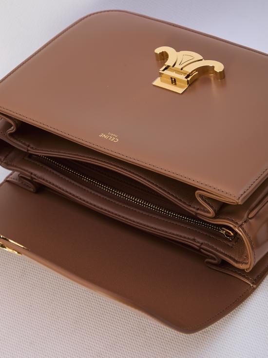 26FW 셀린느 클래식 트리옹프백 187363BF4 BEIGE - CELINE