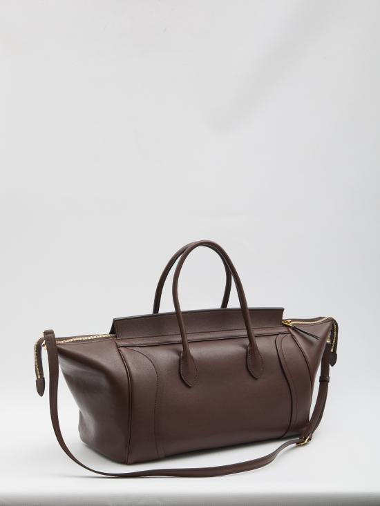 26FW 셀린느 미디움 뉴 러기지 서플 샤이니 램스킨 L100E3GW2 BROWN - CELINE