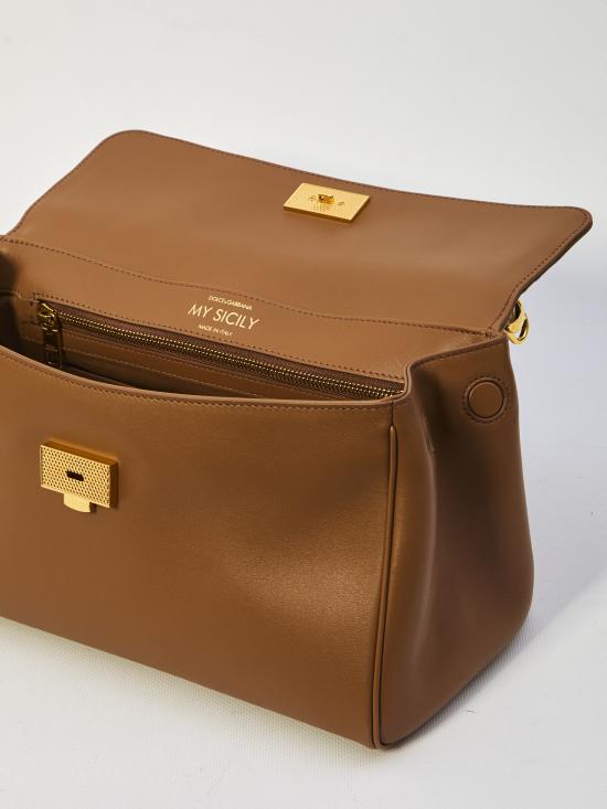 26FW 돌체앤가바나 마이 시실리 핸드백 BB7782 BROWN - DOLCE & GABBANA