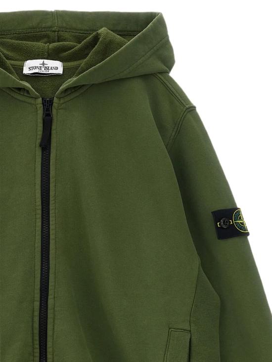 26FW [키즈] 스톤 아일랜드 탑 L2 S16 61000 06 S0A20 V005G MILITARY GREEN - STONE ISLAND