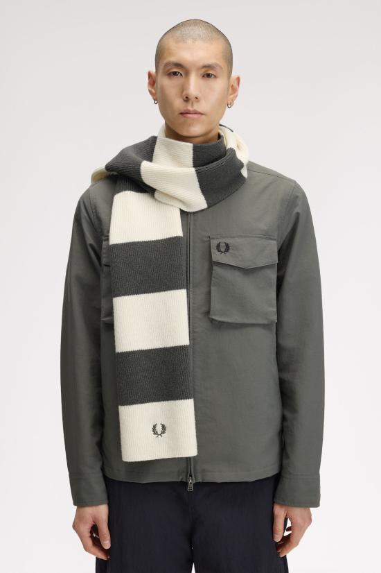 26FW 프레드페리 머플러/스카프 C3305 560 ECRU - FRED PERRY