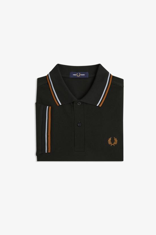 26FW 프레드페리 폴로 티셔츠 M3600 78C Ntgrn dskbl dkca - FRED PERRY