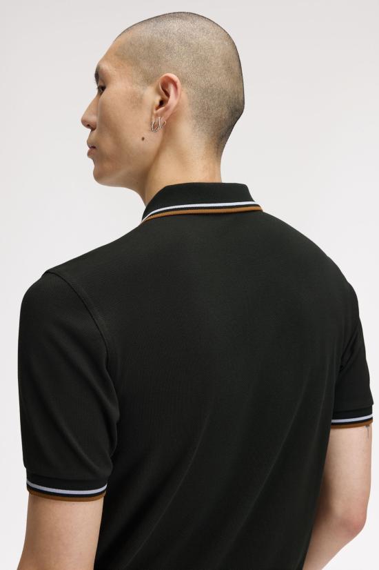 26FW 프레드페리 폴로 티셔츠 M3600 78C Ntgrn dskbl dkca - FRED PERRY