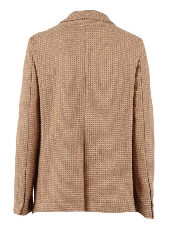26SS 파비아나 필리피 코튼 메시 시퀸 오버사이즈 재킷 GCD276F218D966 Brown - FABIANA FILIPPI