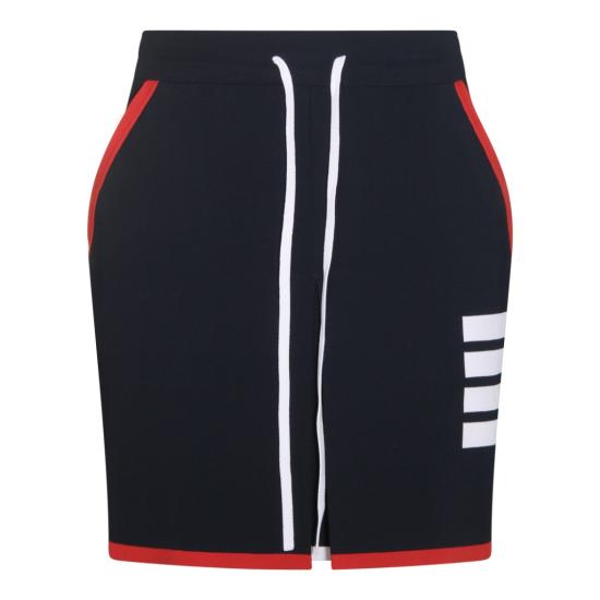  톰브라운 미디 스커트 FKK122AY5502415 Blue