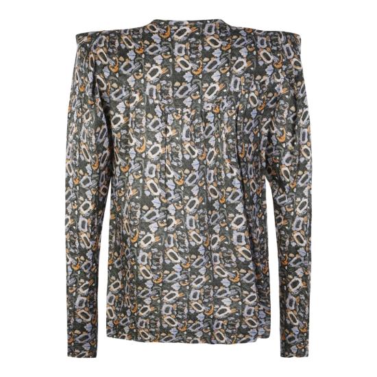  이자벨마랑 탑 HT0247FAA3J09I01BK Multicolor - ISABEL MARANT