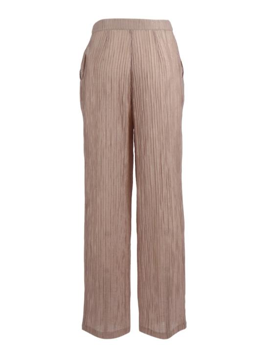 26SS 엠포리오 아르마니 스트레이트 팬츠 EW003446AF20830 Brown - EMPORIO ARMANI