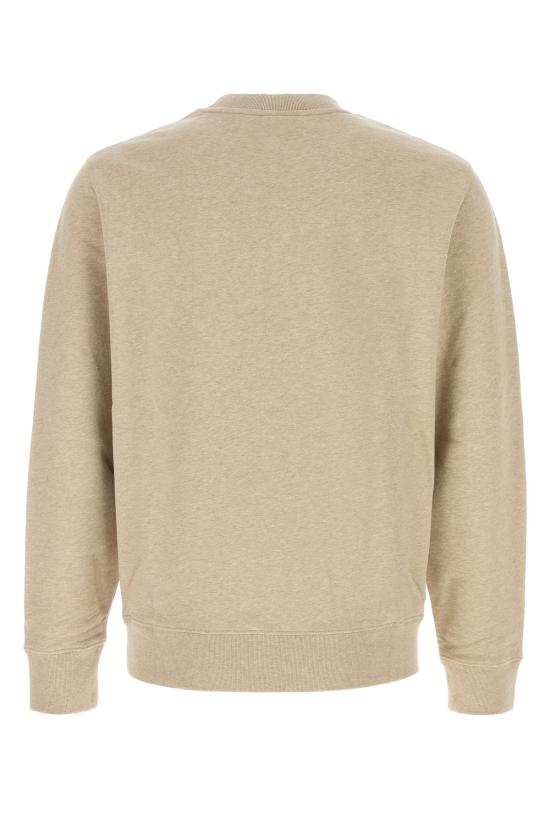 26FW 메종키츠네 폭스 헤드 레귤러 폴로 티셔츠 PM00303KM0340 0604 CLEARBEIGEMELANGE - MAISON KITSUNE