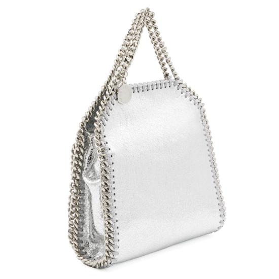 26FW 스텔라 맥카트니 팔라벨라 타이니 토트백 팔라벨라 타이니 토트백 391698WP05878101 Silver - STELLA MCCARTNEY
