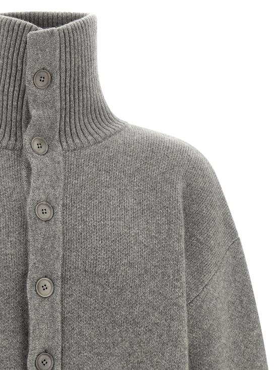 26FW 익스트림캐시미어 가디건 N377CLEMENTGOAT Gray - EXTREME CASHMERE