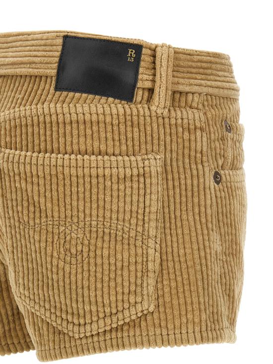 26FW 알13 숏팬츠 R13WD226R872BLIGHTKHAKI Beige - R13