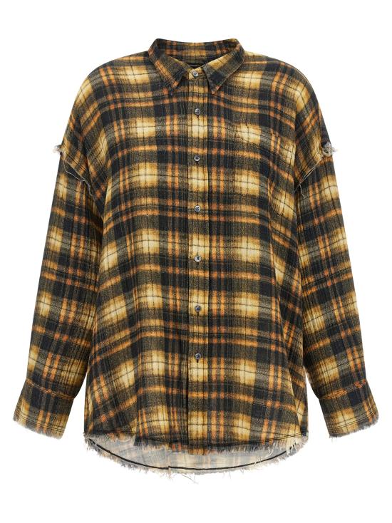 26FW 알13 셔츠 R13WR075R918BBROWNPLAID
