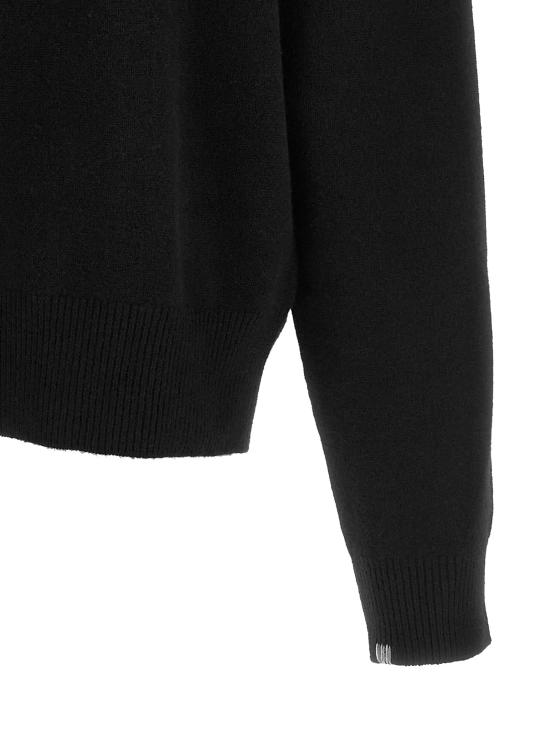 26FW 익스트림캐시미어 집업 니트 N496LIKERAVEN Black - EXTREME CASHMERE