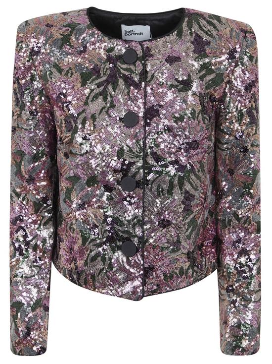 26SS 셀프 포트레이트 자켓 RS26 075JA Multicolor