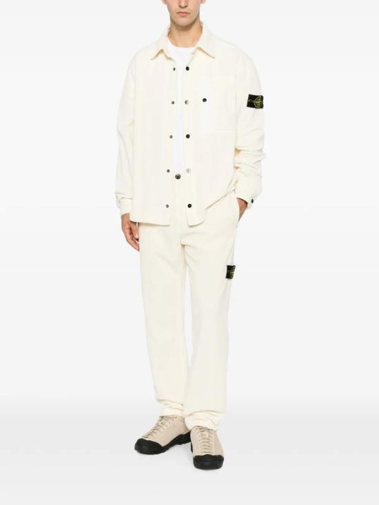 26FW 스톤 아일랜드 긴팔 셔츠 L2S15 1200016 S0212 V0093 Ivory - STONE ISLAND