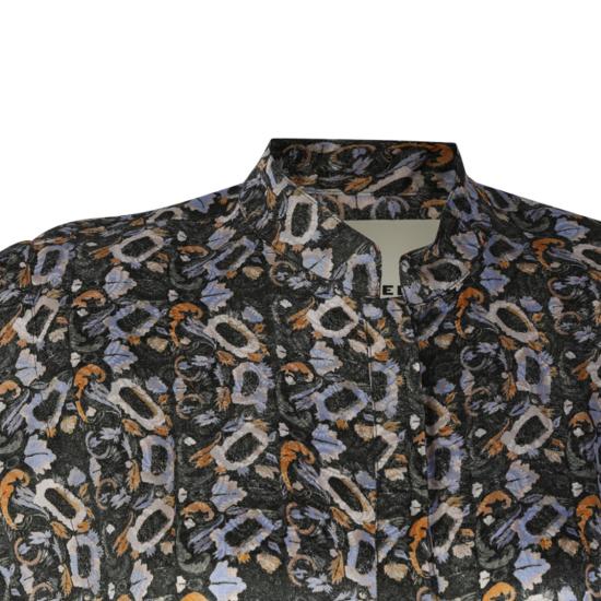  이자벨마랑 로케야 새틴 실크 드레스 로케야 새틴 실크 드레스 RO0235FAA3J09I01BK Multicolor - ISABEL MARANT