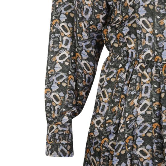  이자벨마랑 로케야 새틴 실크 드레스 로케야 새틴 실크 드레스 RO0235FAA3J09I01BK Multicolor - ISABEL MARANT