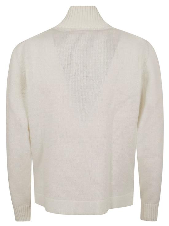26SS 씨피 컴퍼니 컴팩트 코튼 지퍼 가디건 20CMKN092A 110058A Neutrals - C.P. COMPANY