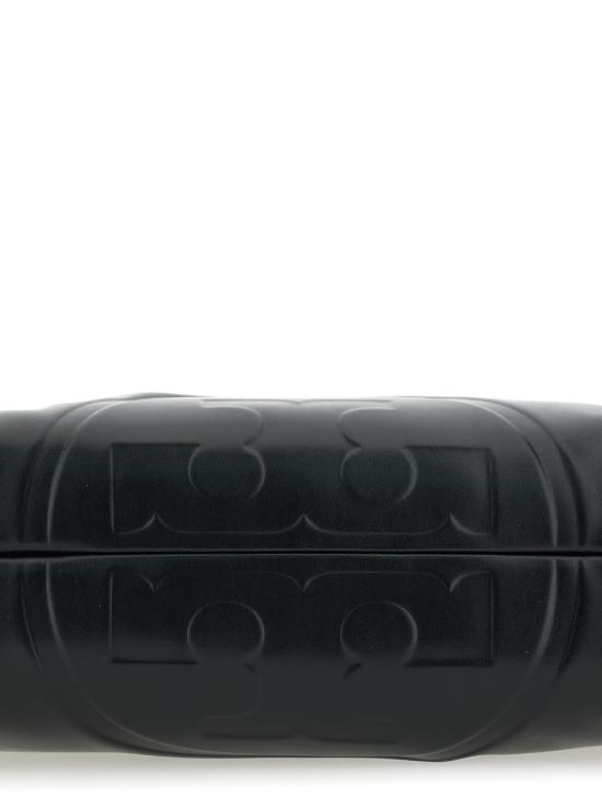 26FW 토리버치 엘라 나투라 엠보스드 토트 백 178767 001 BLACK DOM - TORY BURCH