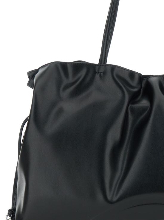 26FW 토리버치 엘라 나투라 엠보스드 토트 백 178767 001 BLACK DOM - TORY BURCH