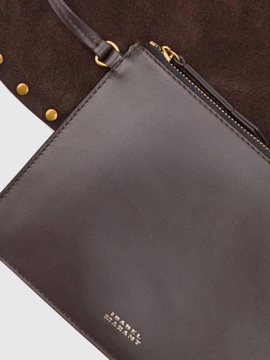 26FW 이자벨마랑 OSKAN 오스칸 문 숄더백 PP0200FA B2C03M 50CF COFFEE DOM - ISABEL MARANT