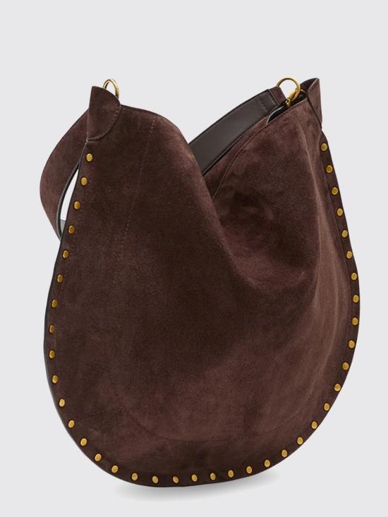 26FW 이자벨마랑 OSKAN 오스칸 문 숄더백 PP0200FA B2C03M 50CF COFFEE DOM - ISABEL MARANT