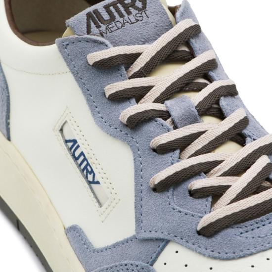 26FW 오트리 메달리스트 로우 스니커즈 AULMBW06 White - AUTRY