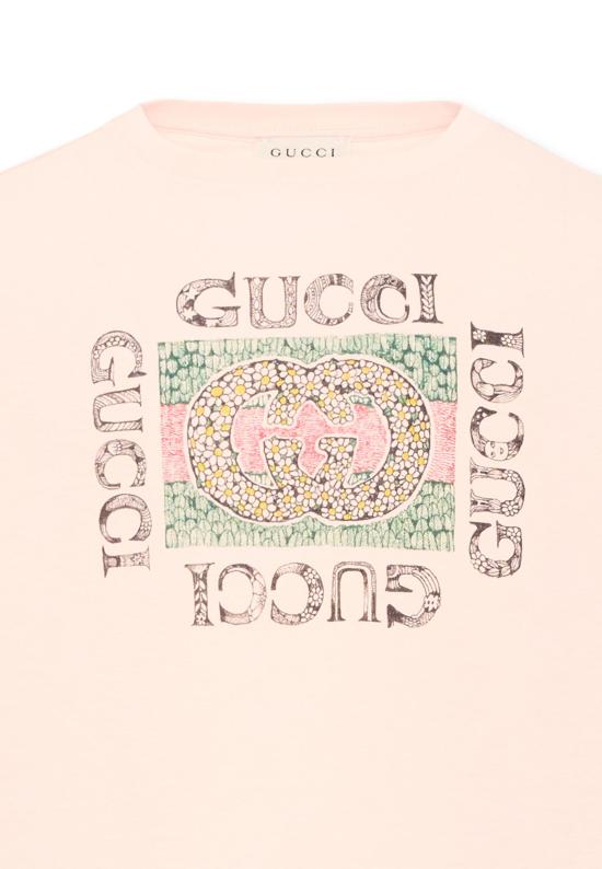 26FW [키즈] 구찌 탑 868058 XJHYW 6341 PINK - GUCCI
