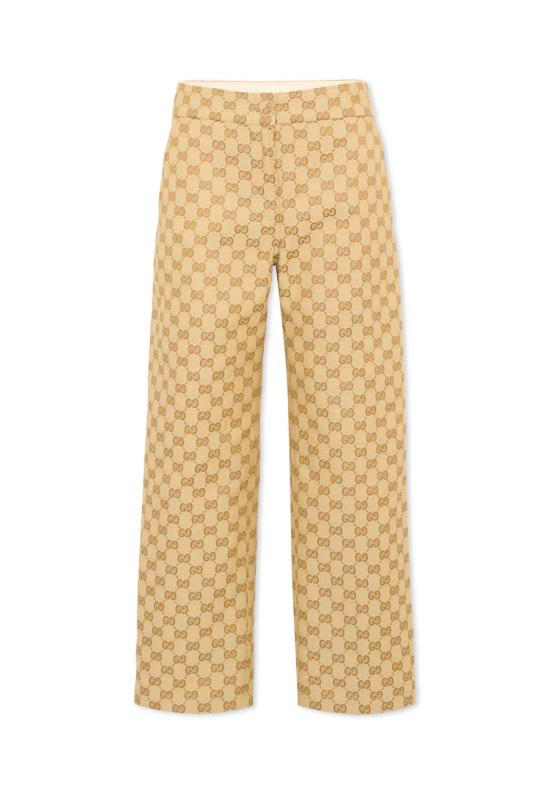 26FW [키즈] 구찌 스트레이트 팬츠 866669 XWA9A 2061 BEIGE