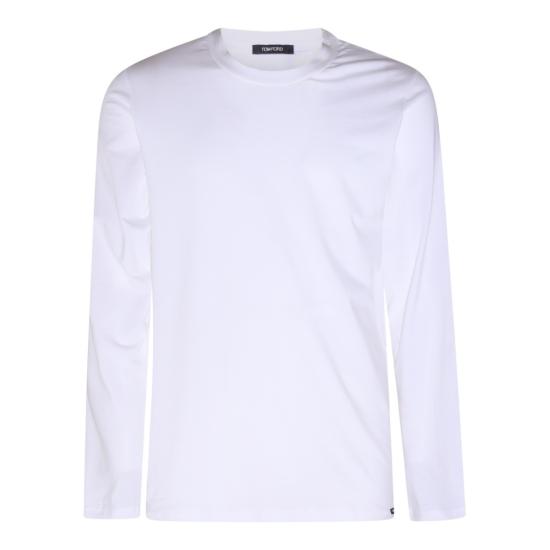 26FW 톰포드 반팔 티셔츠 T4M141410100 White