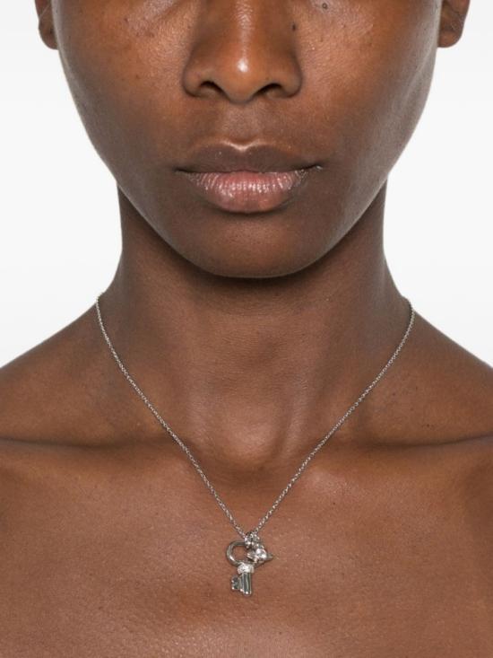 26SS 비비안웨스트우드 참 펜던트 목걸이 630203J0 P102 Silver - VIVIENNE WESTWOOD