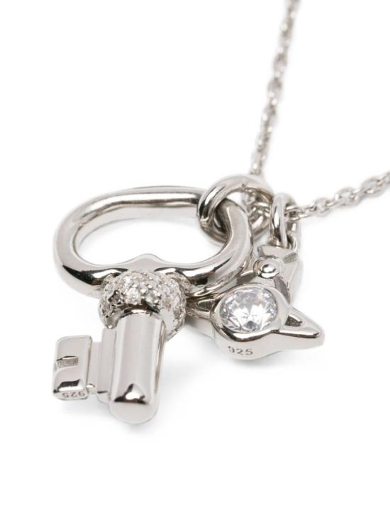 26SS 비비안웨스트우드 참 펜던트 목걸이 630203J0 P102 Silver - VIVIENNE WESTWOOD