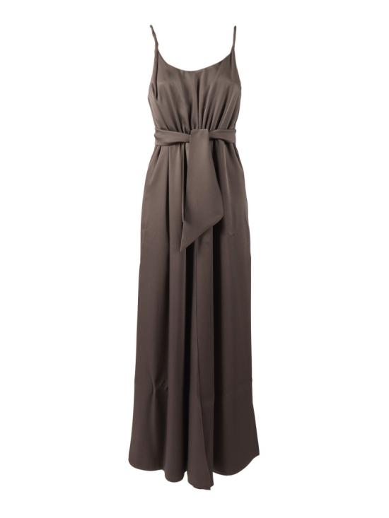26SS 엠포리오 아르마니 롱 원피스 EW003317AF20495 Brown