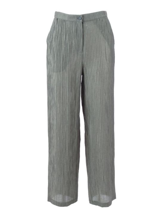 26SS 엠포리오 아르마니 스트레이트 팬츠 EW003446AF20830 Green