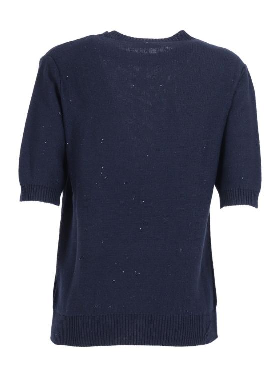 26SS 파비아나 필리피 탑 MAD266F490D273 Blue - FABIANA FILIPPI