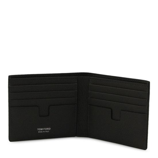 26FW 톰포드 그레인 가죽 클래식 바이폴드 지갑 Y0228LCL158STBG Black - TOMFORD