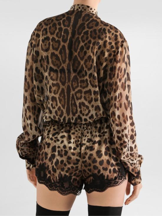 26FW 돌체앤가바나 탑 F5T27T IS1DY Brown - DOLCE & GABBANA