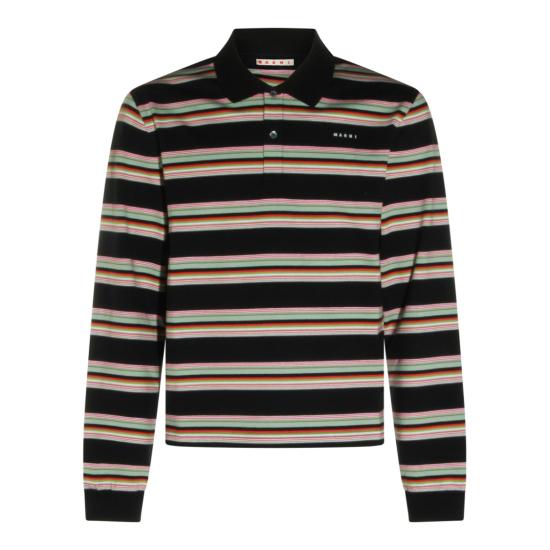 26FW 마르니 폴로 티셔츠 POJY0003LSUTC682STV18 Multicolor