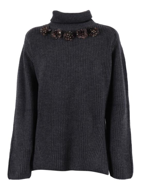 25FW 파로쉬 니트웨어 LADYBLUM D512950R Grey