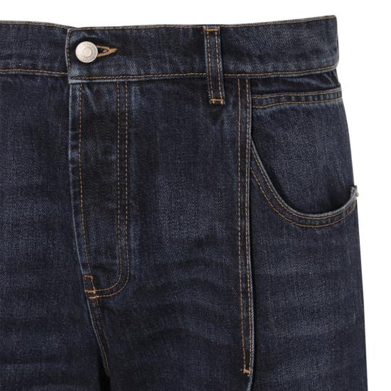  알렉산더 맥퀸 숏팬츠 765475QYAAQ4211 Blue - ALEXANDER MCQUEEN