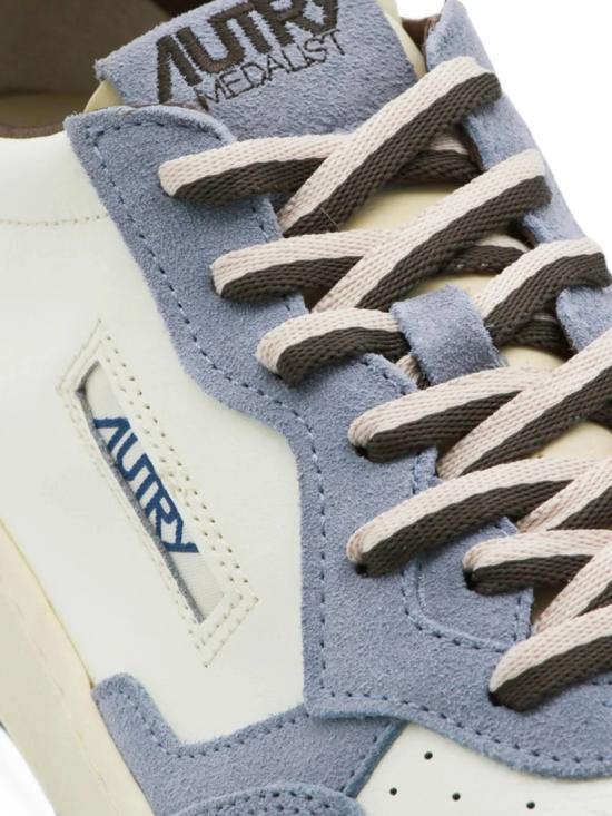 26FW 오트리 메달리스트 로우 스니커즈 AULM BW06 White - AUTRY