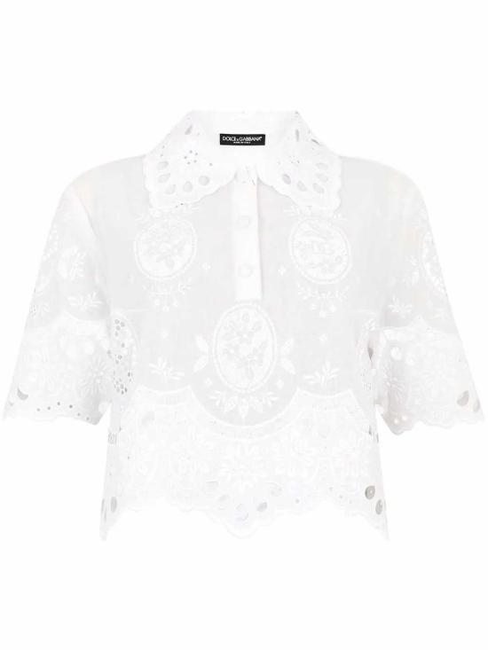 26SS 돌체앤가바나 탑 F8P29ZFU5RL W0800 BIANCO OTTICO