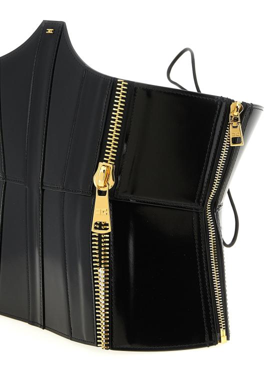 26FW 엘리자베타프랜치 벨트 코르셋  블랙 - ELISABETTA FRANCHI