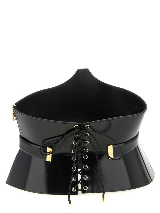 26FW 엘리자베타프랜치 벨트 코르셋  블랙 - ELISABETTA FRANCHI